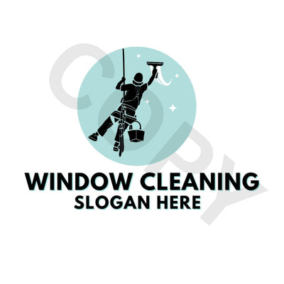 Editable Commercial Window Cleaning Logo