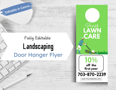 Flyer for Landscaping & Lawn Care Businesses