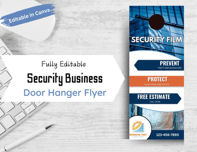 Editable Flyer for Security Window Film